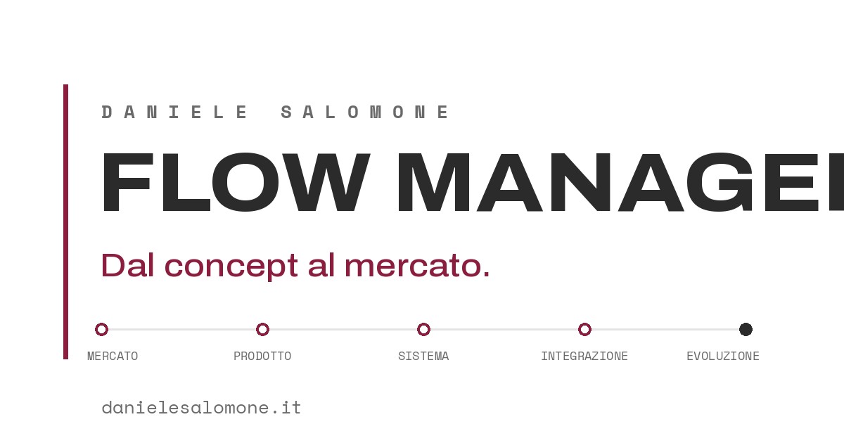 Metodo Flow Manager applicato alla documentazione dei cantieri